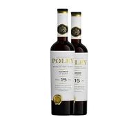 Toro Albalá Poley Oloroso en Rama Solera Pedro Ximénez Montilla-Moriles 15 Años Botella Medium 50 cl Vino dulce (Caja de 2 Botella Medium de 50 cl)