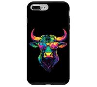 Toro Buey Ganado Doméstico Granja Vaca Taurus Toros Carcasa para iPhone 7 Plus/8 Plus