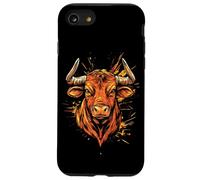 Toro Buey Ganado Doméstico Granja Vaca Taurus Toros Carcasa para iPhone SE (2020) / 7/8