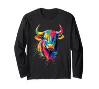Toro Buey Ganado Doméstico Granja Vaca Taurus Toros Manga Larga