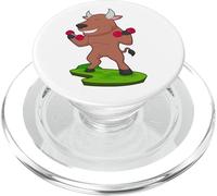 Toro Culturista Mancuernas Culturismo PopSockets PopGrip para MagSafe