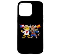 Toro Español Rana Coquí de Puerto Rico Bandera de España Carcasa para iPhone 15 Pro Max