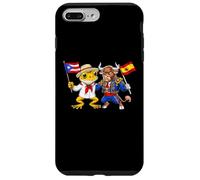 Toro Español Rana Coquí de Puerto Rico Bandera de España Carcasa para iPhone 7 Plus/8 Plus