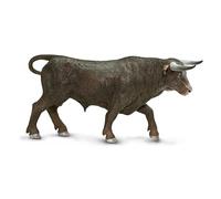 Toro Negro 15.2cm|Animales de Granja | Figuras de Jueguete |No tóxico y libre de BPA | Apto para Niños de 3+ | Safari Ltd