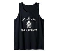 Toro Sentado Guerrero Sioux Indio Nativo Americano Camiseta sin Mangas