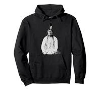 Toro Sentado Jefe Indio Nativo Americano Lakota Sioux Pride Sudadera con Capucha