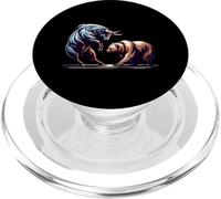 Toro y Oso comerciante acciones Bolsa de valores PopSockets PopGrip para MagSafe