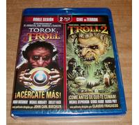 TOROK EL TROLL+TROLL 2 COLECCION 2 BLU-RAY (BD-R) NUEVO PRECINTADO TERROR A-B-C