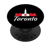 Toronto Canadá Animales Mapa PopSockets PopGrip Adhesivo