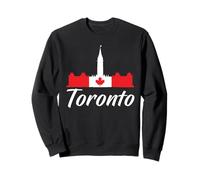 Toronto Canadá Animales Mapa Sudadera