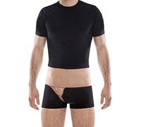 TOROS-GROUP Cinturón para Hernia Inguinal Para los Hombres- Braguero Hernia Inguinal Lado Derecho- Cinturón de Soporte Doble Para Hernia Inguinal-Apoyo en la hernia inguinal - Right Medium Beige