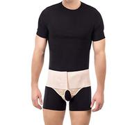 TOROS-GROUP Cinturón para Hernia Inguinal Para los Hombres - Cinturón para Hernia Crural para Mujeres - Braguero Hernia Inguinal -Apoyo en la hernia inguinal doble Small Beige