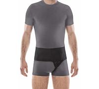 TOROS-GROUP Cinturón para Hernia Inguinal Para los Hombres - Cinturón para Hernia Crural para Mujeres - Braguero Hernia Inguinal Lado Izquierdo -Apoyo en la hernia inguinal - IZGUIERDO Medium Negro