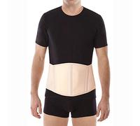 TOROS-GROUP MANUFACTURE Cinturón ergonómico para hernia umbilical (nuevo modelo); faja de sujeción abdominal Small Beige