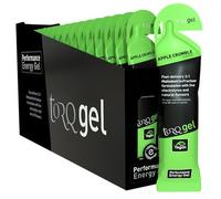 Torq Energético Gel Migas de Manzana - Geles para deportes, ciclismo y Correr con 30 g de hidratos de carbono, caja de 15