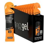 Torq Gel Energético Naranja y Plátano - Deportes, ciclismo, geles para correr con 30 g de carbohidratos, caja de 15