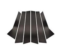 TorqCore 6 Piezas De Molduras For Postes Ventanas Y Puertas Automóviles, Compatible for Porsche, Macan 2014-2022 moldura de puerta, guarnición de pilar