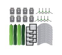 TorqCore Cepillo Lateral Principal, Compatible For IRobot, Roomba Combo J7+ J9+10 MAX, Accesorios, Filtro, Paño De Mopa, Bolsa De Polvo, Repuestos cepillos y Filtro de aspiradora(Set 6)