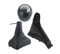 TorqCore Cubierta de la palanca cambios, Compatible for Opel, Astra F 1991-1998, collar, empuñaduras del freno mano, funda fuelle, reemplazo palanca de cambios para coche(3Pcs B)