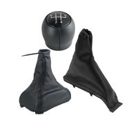 TorqCore Cubierta de la palanca cambios, Compatible for Opel, Astra F 1991-1998, collar, empuñaduras del freno mano, funda fuelle, reemplazo palanca de cambios para coche(3Pcs C)