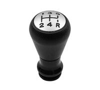 TorqCore Cubierta palanca cambios, Compatible for Citroën, C1, C3, C4/Peugeot 106, 107, 205, 206, 207, 306, 307, 308, 309, 405 manija de la perilla de cambio(Chrome gear knob)