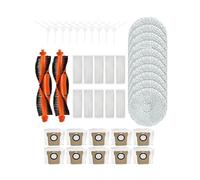 TorqCore Filtro de Cepillo Lateral, Compatible for Xiaomi, Piezas Repuesto for Robot Aspirador Mijia M30 Pro filtros de Barrido de Bordes