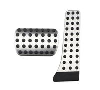 TorqCore Pedal de coche, Compatible for Mercedes benz, W124 W202 W203 W140 W208 W210 W211 W220 R170 R171 Clase R AT MT cubiertas pedal freno(AT without Rest)