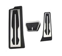 TorqCore Pedales coche, Compatible for Serie 3, G20 G21 2020-2022, accesorios, acelerador, pedal freno, cubierta placa reposapiés, almohadillas antideslizantes cubierta del pedal del embrague