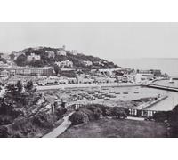 Torquay Devon Inglaterra. Una vista general desde Waldron Hill en el siglo XIX. Desde la costa Un álbum de fotos de los principales lugares de interés costeros en Gran Bretaña e Irlanda, publicado