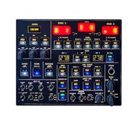 Torquino Paneles de cabina de simulador de vuelo, panel superior de simulador A107 A32X para MSFS 2020/2024, compatible con múltiples tipos de aviones, accesorios de simulador de vuelo con