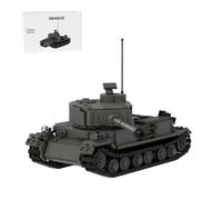 Torquino VK4501P Bloque de construcción de tanques, kit de modelo de tanque de batalla principal del ejército, juegos de construcción de vehículos militares, modelo militar coleccionable para adultos