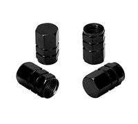 TORR 4PCS Tapas de Valvula de Aire de Rueda de neumaticos de Aluminio para Coche Bicicleta