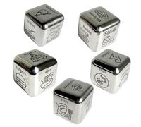 TORR 5 piezas Decisión de alimentos, regalos de acero de aniversario para ella idea de cita nocturna, el Evangelio del desorden