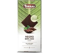 Torras Black Chocolate 60% Com Stevia 100 g