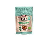 Torras - Chips de Chocolate Negro - Producto Natural - 52% Cacao - Ideal para Hornear - Aroma de Vainilla - Pepitas para Postres - Sin Gluten - Apto para Veganos - 200 g