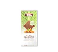 Torras Chocolate Con Leche Y Almendras Stevia 125 Gr 125 Gramos 125 ml