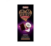 Torras Chocolate Negro Coco 0% Azúcar, 125g