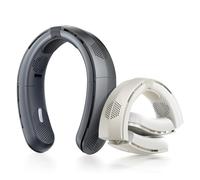 TORRAS COOLiTE Ventilador de cuello, 4X Turbo Airflow, ventilador de cuello de refrigeración portátil, refrigeración de 360°, ventiladores personales ligeros y plegables para exteriores, viajes