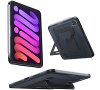 TORRAS Funda para iPad Mini 7, iPad Mini 6, soporte ultra estable, múltiples ángulos de visión ajustables, funda protectora delgada, funda translúcida para iPad Mini 7ª con soporte para lápices, color