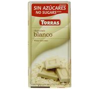 Torras No Added Sugar White Chocolate Bar (Pack of 6)