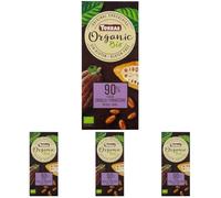 Torras Orgánico Chocolate fondant 90% cacao, 100g BIO (Paquete de 4)