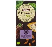Torras Orgánico Chocolate fondant 90% cacao, 100g BIO (Paquete de 6)
