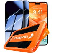 TORRAS Protector de pantalla para 17 Pro Privacy 9H+ Glass [No.1 grado militar inastillable y 100% antiespía] Pantalla de privacidad 17 Pro vidrio templado [más duradero] 2 unidades