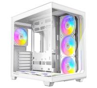 Torre Antec C5 ATX Blanco Vidrio Templado 7 Ventiladores 285×469×400mm Sin Fuente