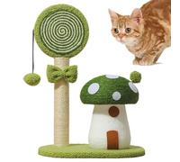 Torre Árbol para Gatos Rascador de Sisal con Seta Acogedora y Adorable