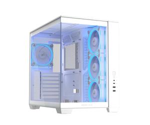 Torre Asus A32 Plus TG ARGB White ATX Vidrio Templado Iluminación RGB