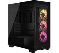 Torre ATX Corsair 3500X ARGB Negro Cristal Templado