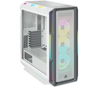 Torre ATX Corsair 5000T iCUE RGB Blanco Cristal Templado
