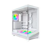 Caja PC Montech SKY 3 White Midi Tower ATX ARGB con ventana lateral