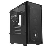 Torre ATX Savio Noctis Flow Cube Cristal Templado USB-C Gestión Avanzada